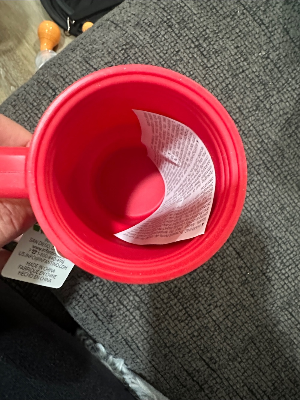 Grinch Red Kids Tumbler - Picture 2 of 2